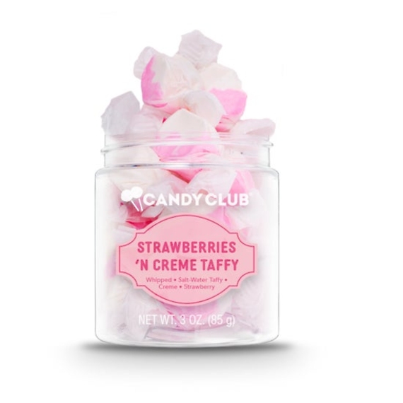 Strawberries N Creme Taffy Candy Club