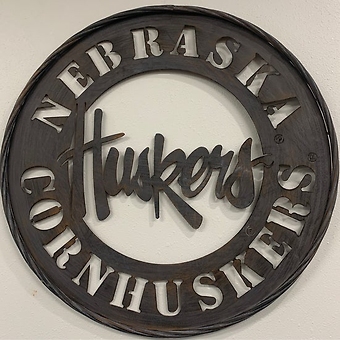 Game Day Outfitters Wall Art - Nebraska Huskers Sign