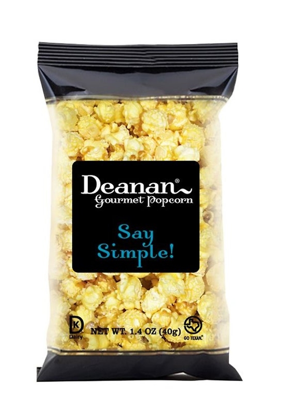 Deanan Gourmet Popcorn - Say Simple