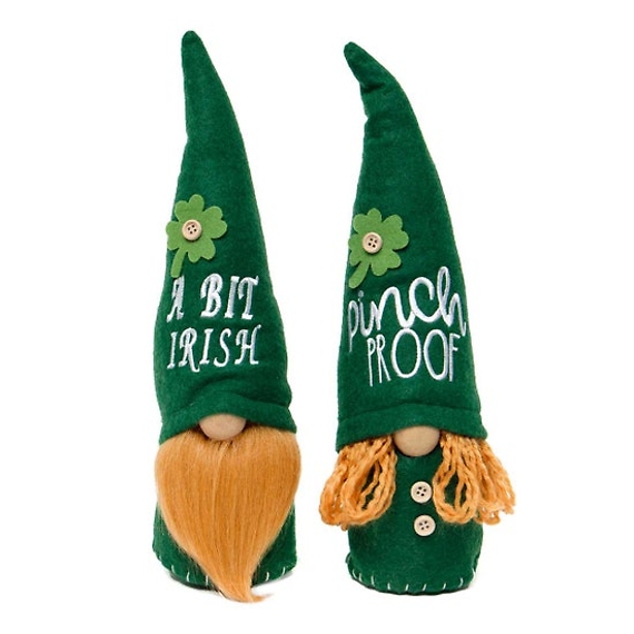 Irish Gnome Couple Pinch & Bit