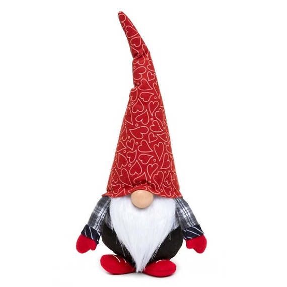 Romeo Gnome with heart hat